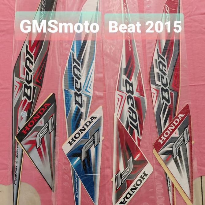 STIKER MOTOR BEAT 2015 / STRIPING MOTOR BEAT 2015 HONDA