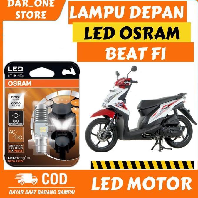 Lampu Depan LED Motor Honda Beat Fi Osram