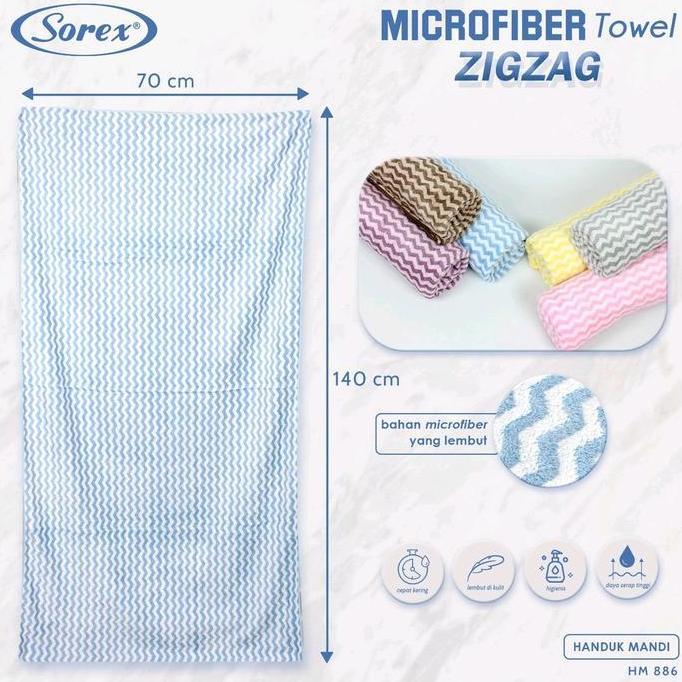 Handuk Bayi Dewasa Sorex HM 886 Microfiber