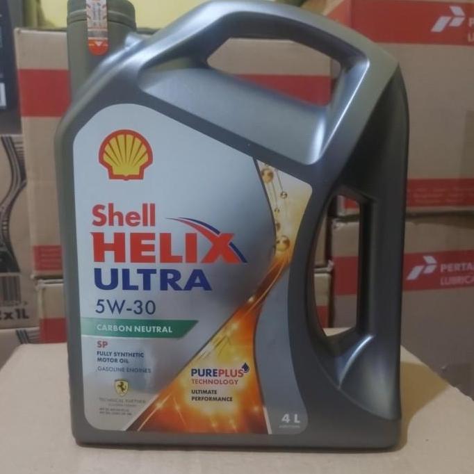 Shell ultra SP 5w-30 SHELL HELIX ULTRA 5W-30 API KEMASAN 4 LITER