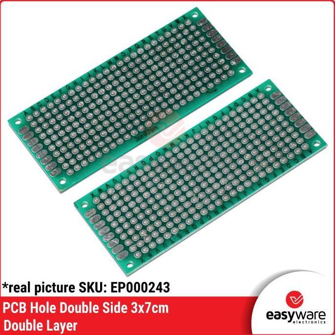 PCB HOLE SINGLE SIDE PCB HOLE DOUBLE SIDE FR4 FIBER 2X8CM 4X6CM 5X7CM 8X12CM 9X15CM 10X20CM PCB LUBA