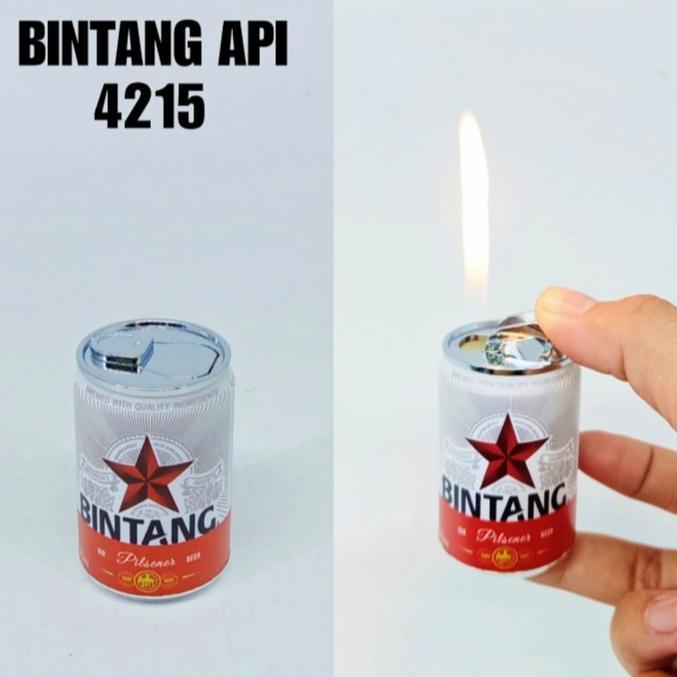 Korek Api Model Kaleng Minuman Korek Api Gas Isi Ulang
