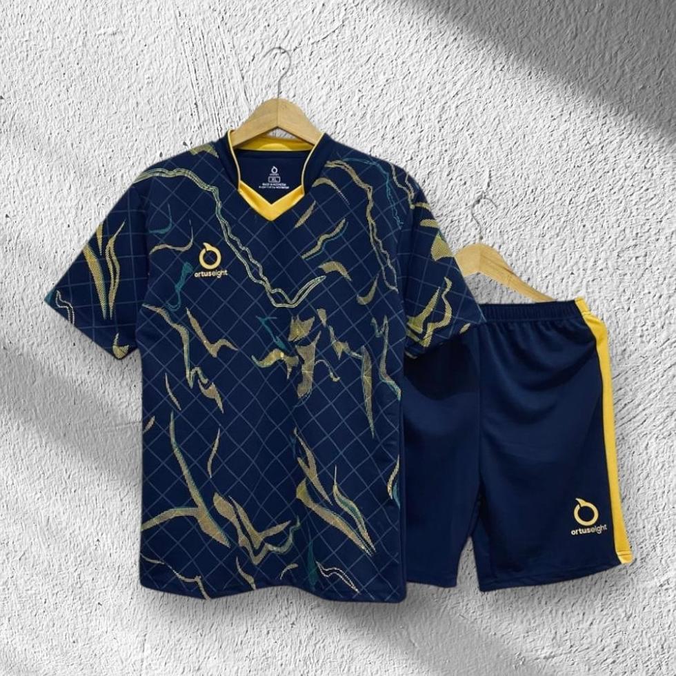 Jeresey Olahraga Sepak Bola,Futsal,Voly,Badminton 1 Stel Baju Celana Dewasa