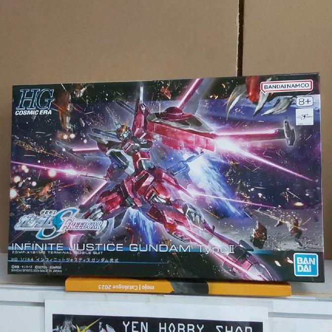 GUNDAM HG INFINITE JUSTICE TYPE II-66692 [ORIGINAL BANDAI]