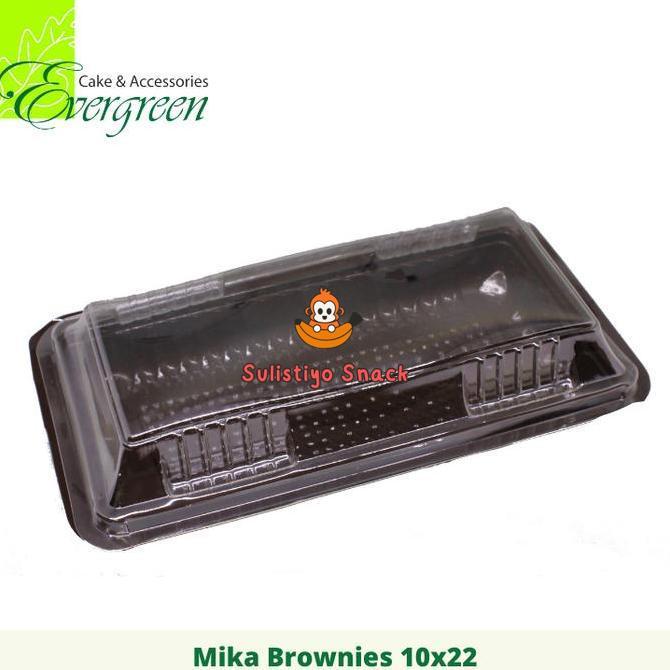 fresh mika brownies 22x10cm warna coklat