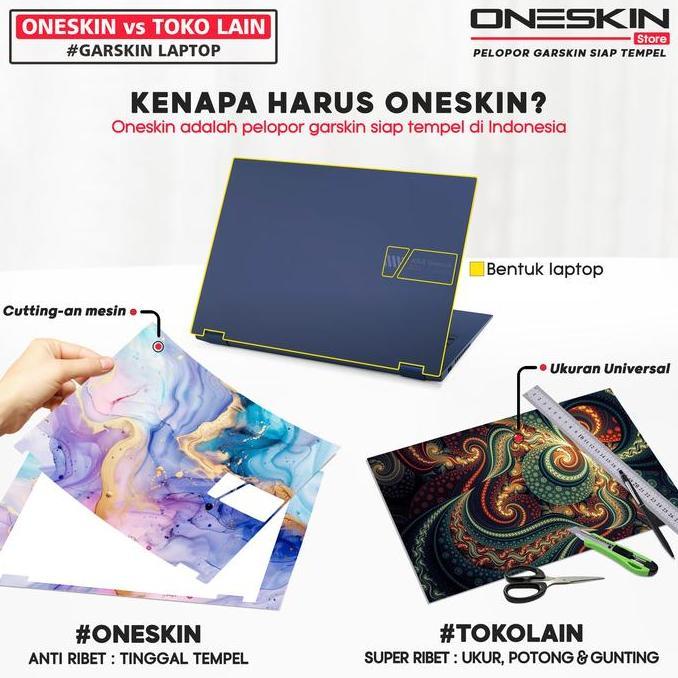 Tamiyangaleri - Precut Garskin Sticker Laptop Skin Perfect Fit Kompatibel Dengan Hp Pavilion 14-Dv D