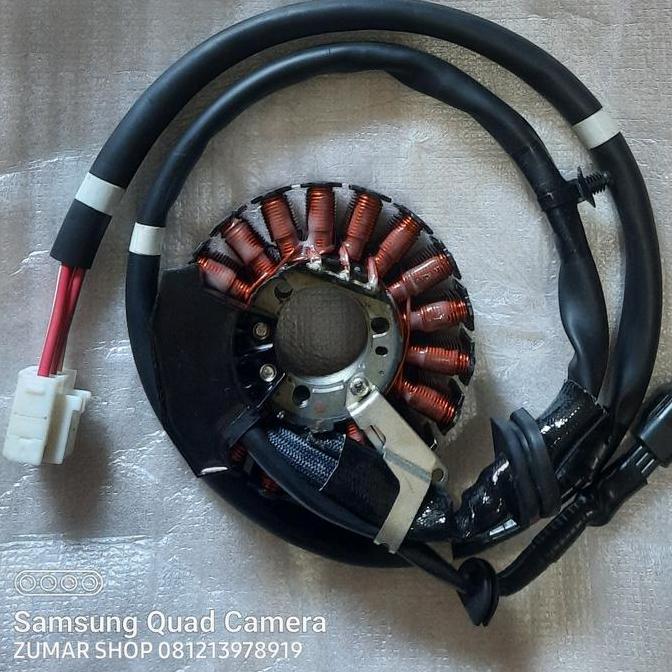 spull aerox / stator assy kabel panjang