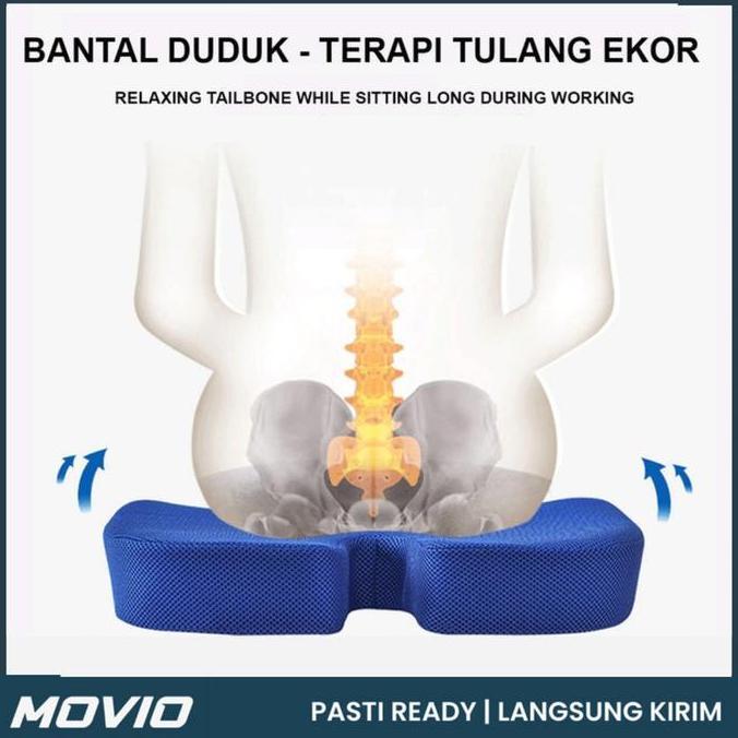 S Bantal Duduk Memory Foam - Bantal Kursi Sofa / Bantal Alas Duduk