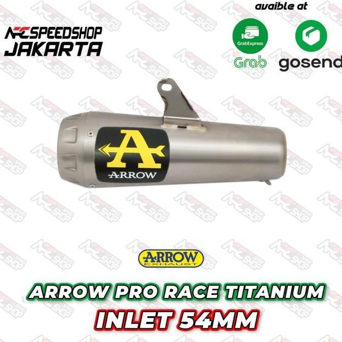 Knalpot Arrow pro race titanium + Header R9 Kawasaki ZX25R