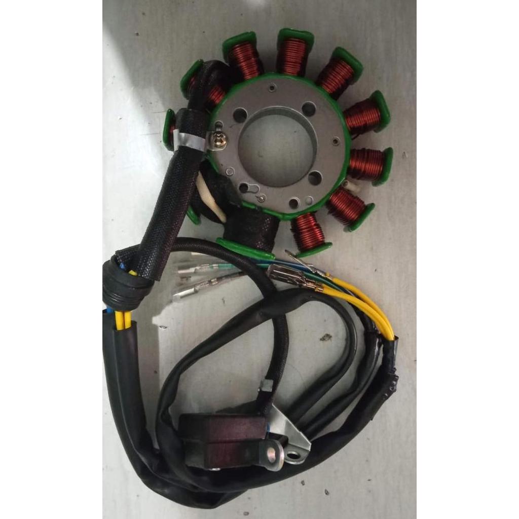 TERMURAH SPUL STATOR ASSY 11 POLE UNTUK VIAR,JIALING,NOZOMI,TOSSA