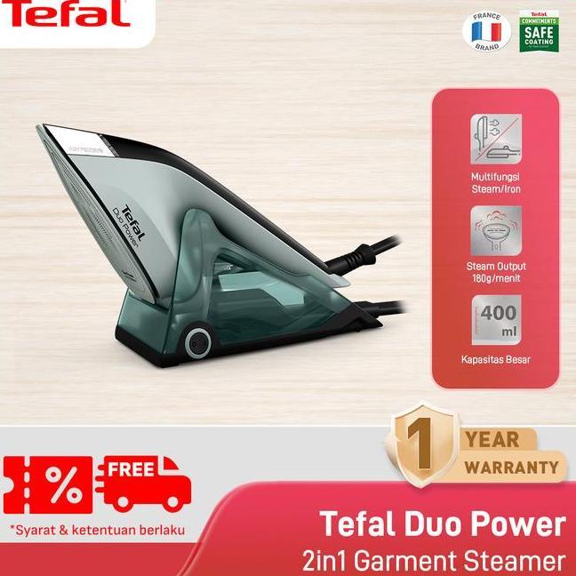 Tefal Setrika Uap Duo Power Free Alas Setrika