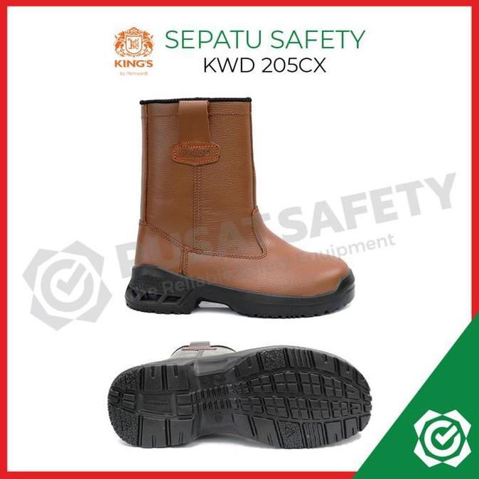 Lapakkibo - Sepatu Safety Boot Kings KWD 205 Kerja Shoes