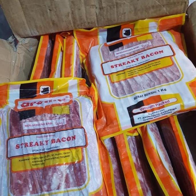 STREAKY BACON BABI AROMA BALI @1kg