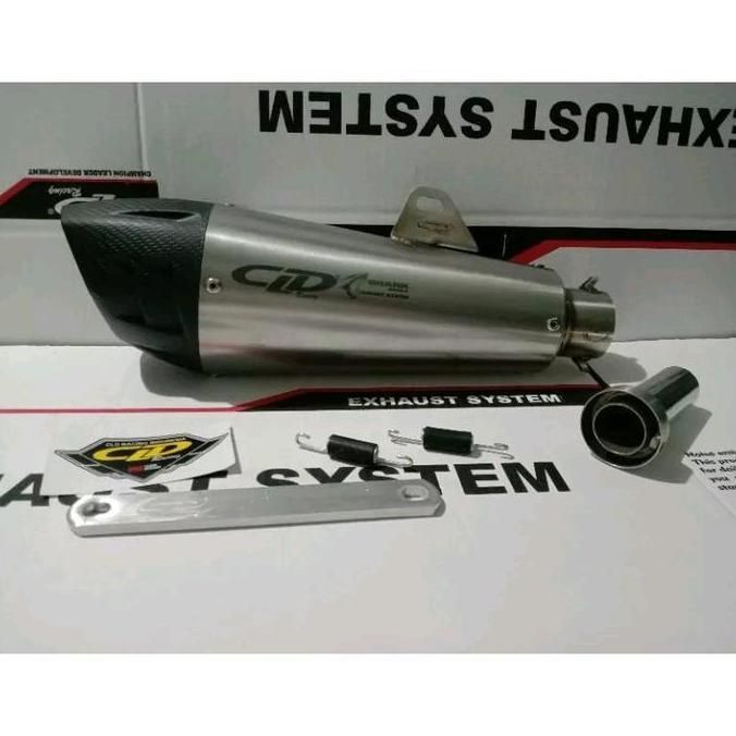 Slincer CLD RACING type Shark series Long carbon & Hitam