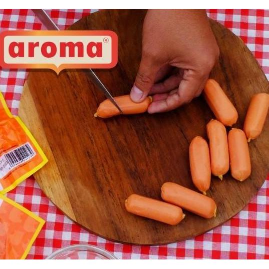(B2) Aroma Pork Sausage | Sosis Babi Cocktail Frankfurter Non Halal