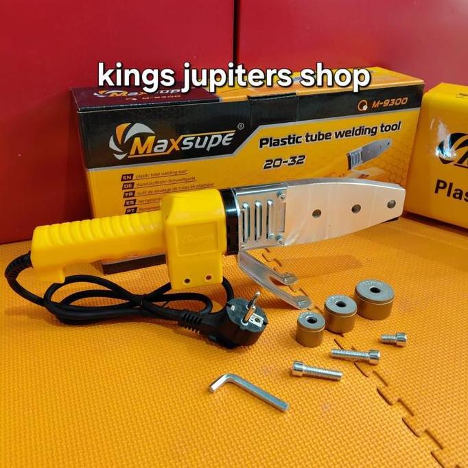 krisfiyantozz Mesin pemanas las pipa PVC HDPE PPR PLASTIK MAXSUPE atau KAPUSI pipe Diskon