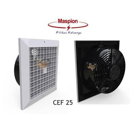 Maspion Kipas Hisap Plafon Cef 25 Exhaust Fan Plavon 10 Inci Penghisap Udara Kotor Sirkulasi Udara 3
