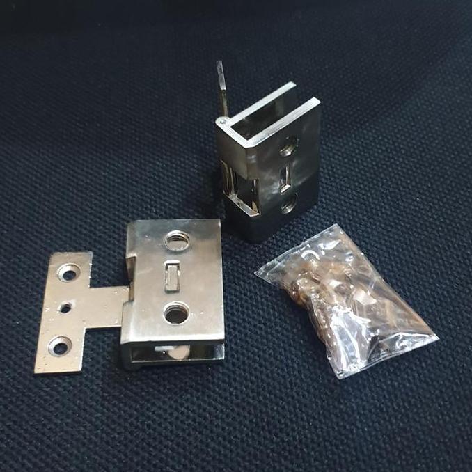 Engsel kaca lemari 8mm tebal