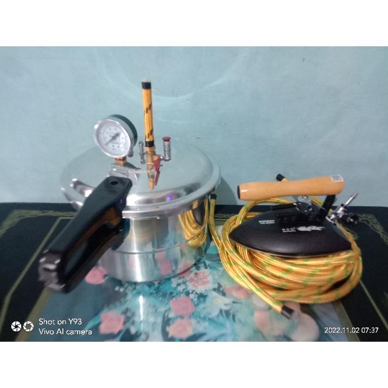 BEST SALE setrika uap boiler presto loundry 8 liter/setrika uap boiler gas/setrika uap