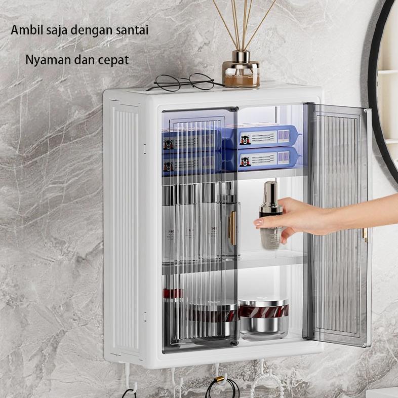 New Product Yahada Rak Dinding Serbaguna | Rak Tempel Anti Air Untuk Kamar Mandi & Dapur | Rak Bumbu