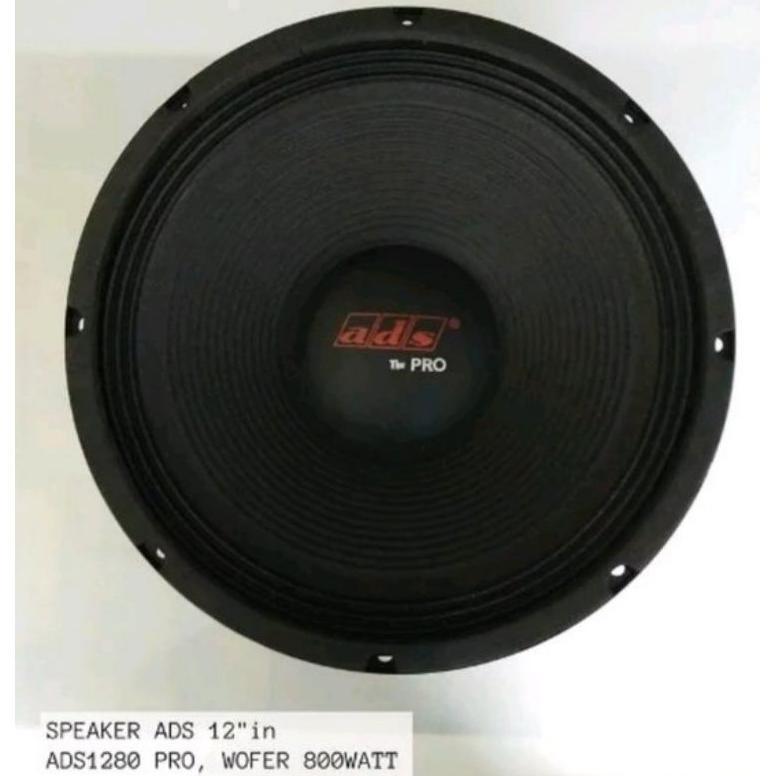 speaker  ads  12 inch 1280 speaker ads 800watts magnet besar