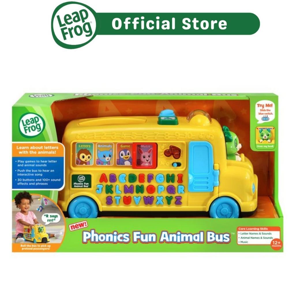 Leapfrog Phonics Fun Animal Bus Learn Alphabet Names & Sounds
