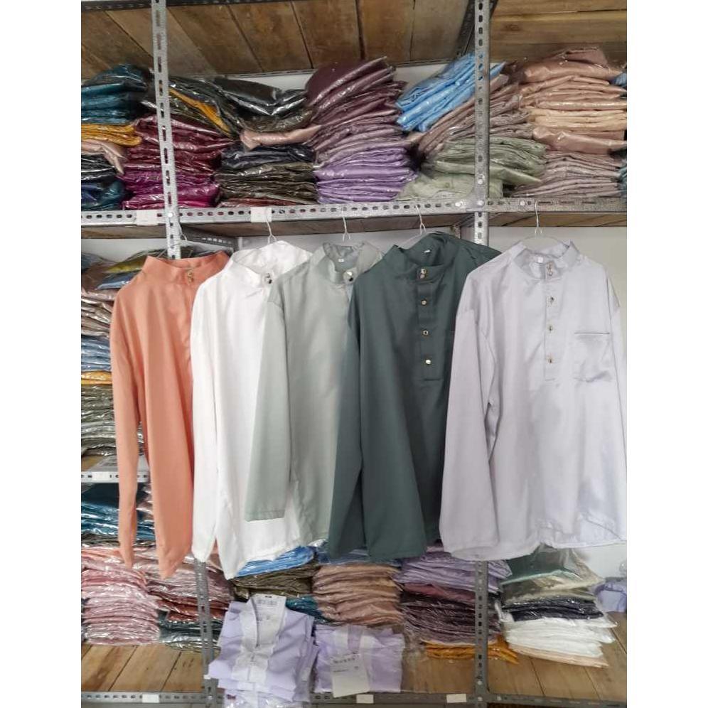BIG PROMO 1 Stell baju melayu teluk belanga pria TREND WARNA 2024