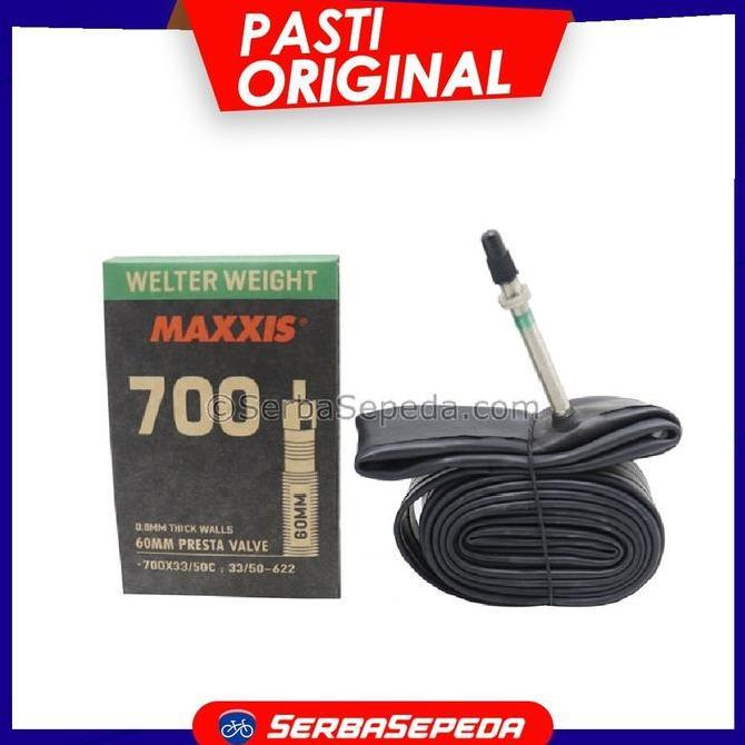 Ban Dalam Sepeda - Maxxis Ban Dalam 700 x 33/50 FV 60mm