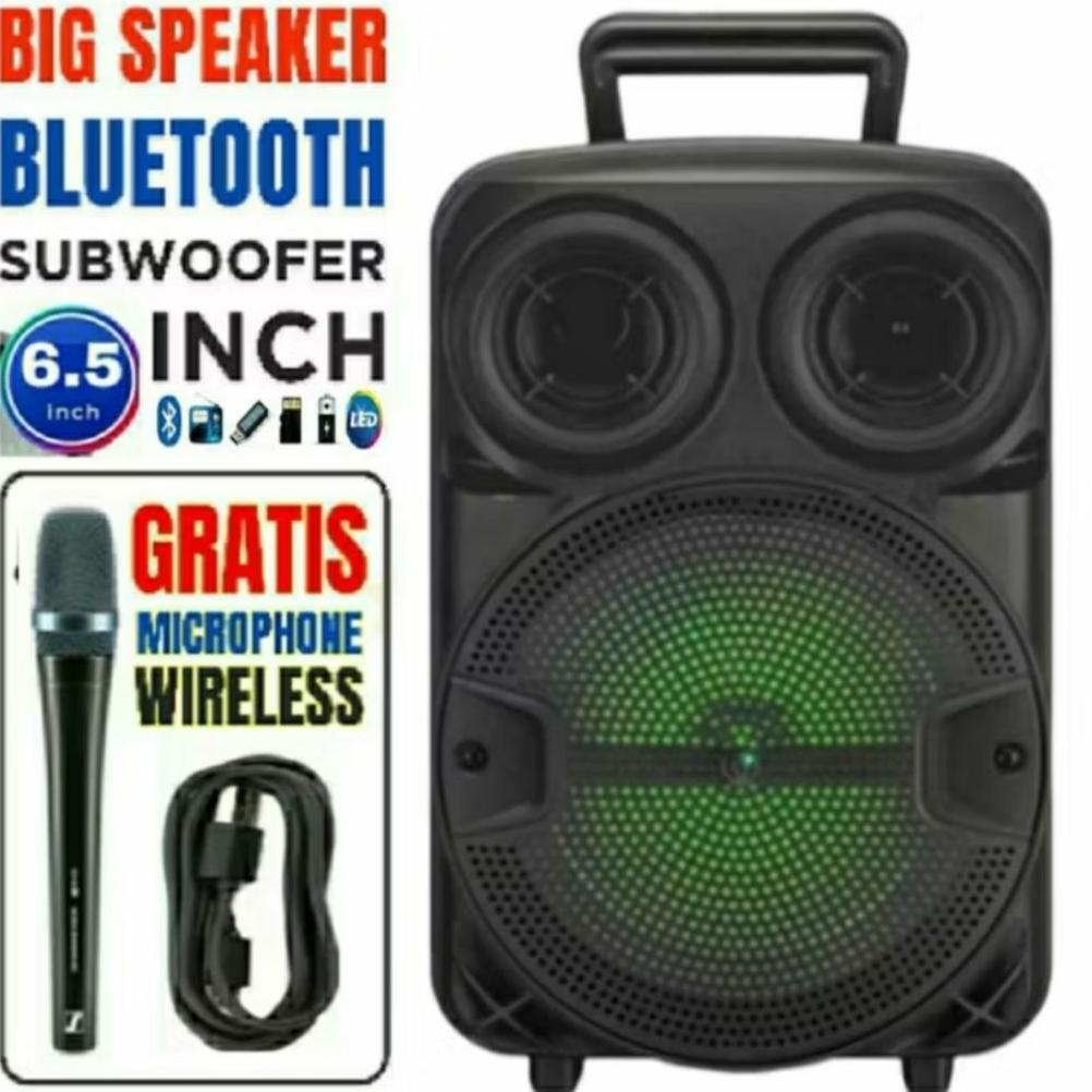 NEW PRODUCT Woww Murah Banget... Salon Bloutooth Karaoke Ukuran Besar Bonus Mic Mega Bass Polytron /