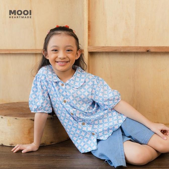 Mooi Atasan Batik Anak Perempuan Naraya Batik Top