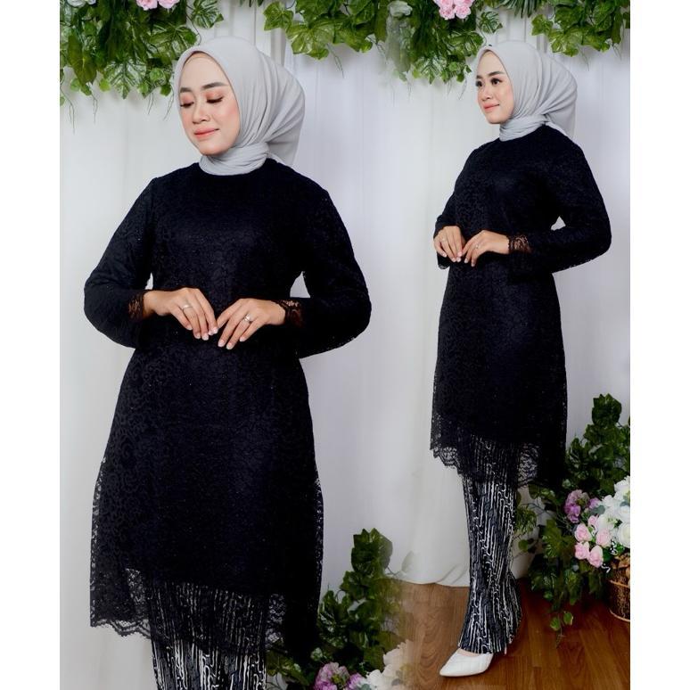 NEW KIRANA OL - KEBAYA JUMBO MODERN - TUNIK BROKAT MODERN - KEBAYA PESTA - KEBAYA TUNIK - KEBAYA WIS