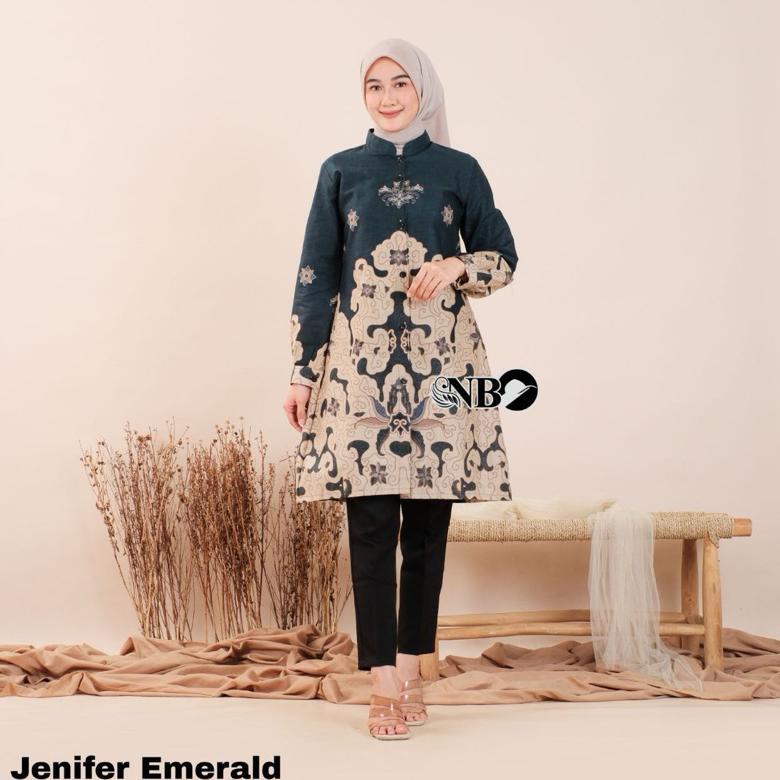 Sale Tunik Batik Wanita Modern Atasan Baju Batik Wanita Drees Batik Wanita Premium