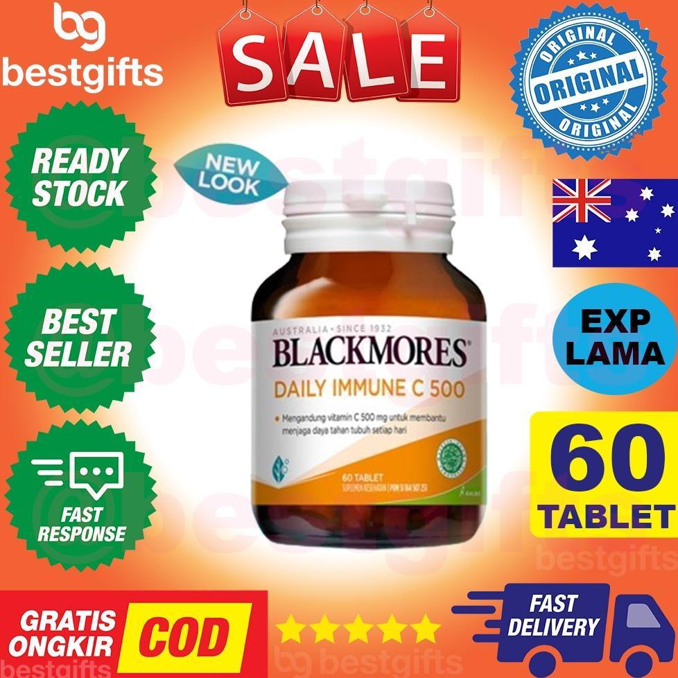 Blackmores Vitamin C 500 Mg // Daily Immune Vit C 500Mg Antioksidan Kekebalan Daya Tahan Tubuh Flu P