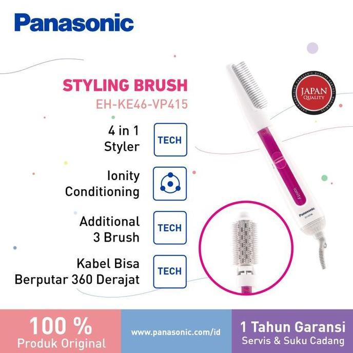 Panasonic Ion Hair Styler EH KE46 Penata Rambut