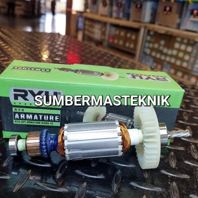 Baru ARMATURE RYU RJS65 ANGKER MESIN JIGSAW RYU RJS 65 RYU RJS65-1E ORI smt113 Segera Beli