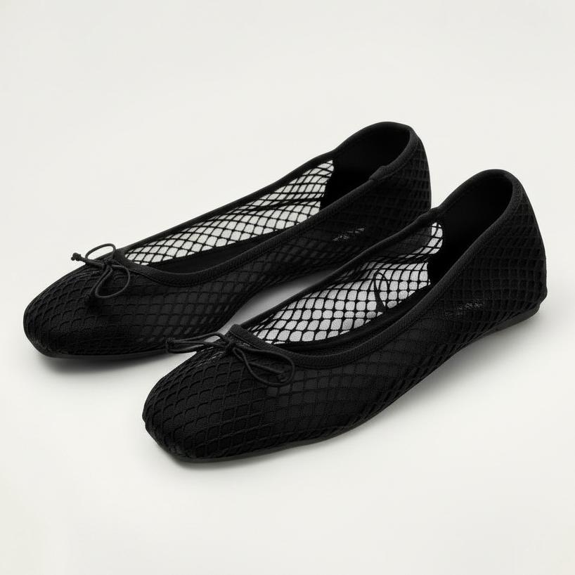 SUPER DEAL Berrybenka - Sepatu Flatshoes Comfy Wanita Sofia Mashina Mesh Flat KEKINIAN