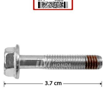90112-KVB-900 Baut 10 Panjang 3,7 Cm Baut Paha Rem Bolt Flange 6X32 Beat Scoopy Spacy Vario