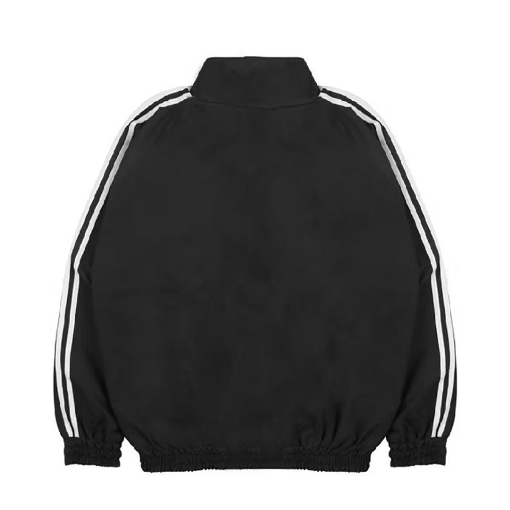 Hot Jaket Tracktop Parasut Vintage Pria Wanita Waterproof Jaket Tracktop Casual Windbreaker