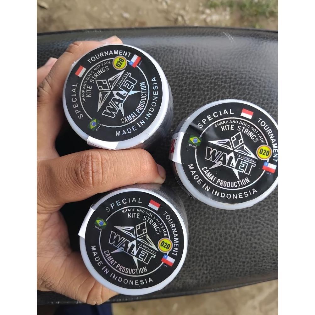 BIMASAKTISUPPLY SENAR GELASAN ORIGINAL WALET HITAM 0,20 MATOT TERLARIS