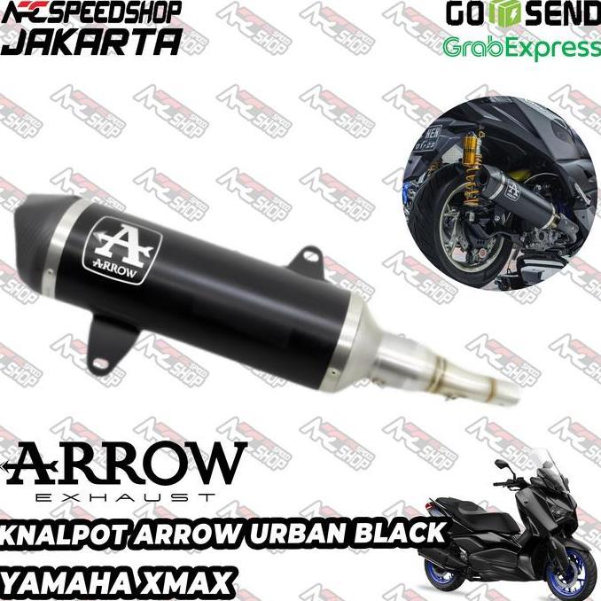 * KNALPOT ARROW EXHAUST URBAN SLIP ON XMAX 250 NEW CONECTED CONNECTED *