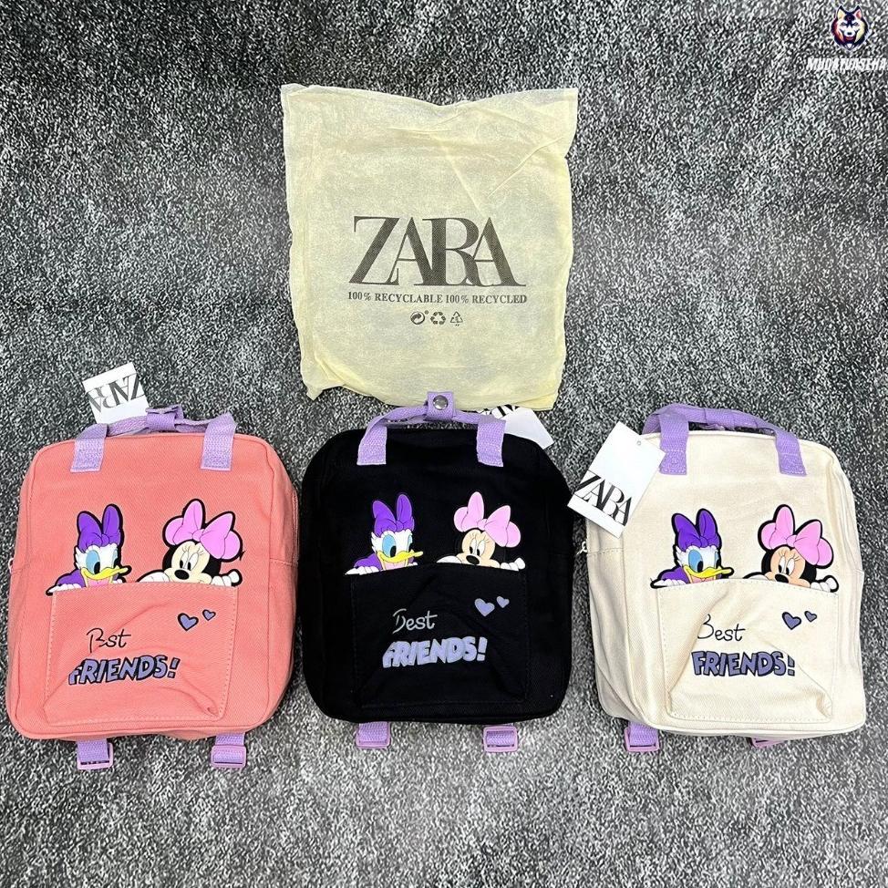 ZARA MINI BACKPACK / TAS RANSEL ANAK / BAGPACK / TAS OLAH / TAS KASUAL / TAS ANAK / TAS PRIA / TAS W