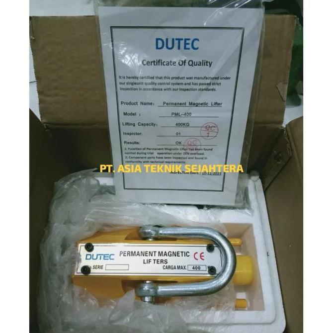Permanent Magnetic Lifter 400 Kg / Magnet Angkat Plat Dan Besi