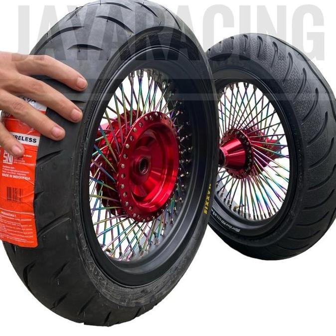 // VELG SET CUSTOM RING 14 250 300 350 BEAT-SCOOPY-VARIO-GENIO-SPACY-MIO SOUL-MIO SMILE-MIO SPORTY-X