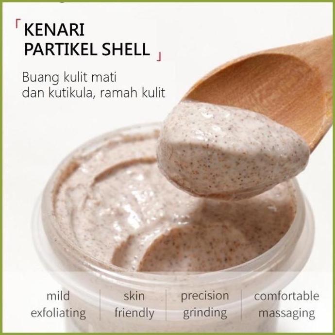 Body Scrub Pemutih Badan Lulur Shea Butter YZKMSKIN