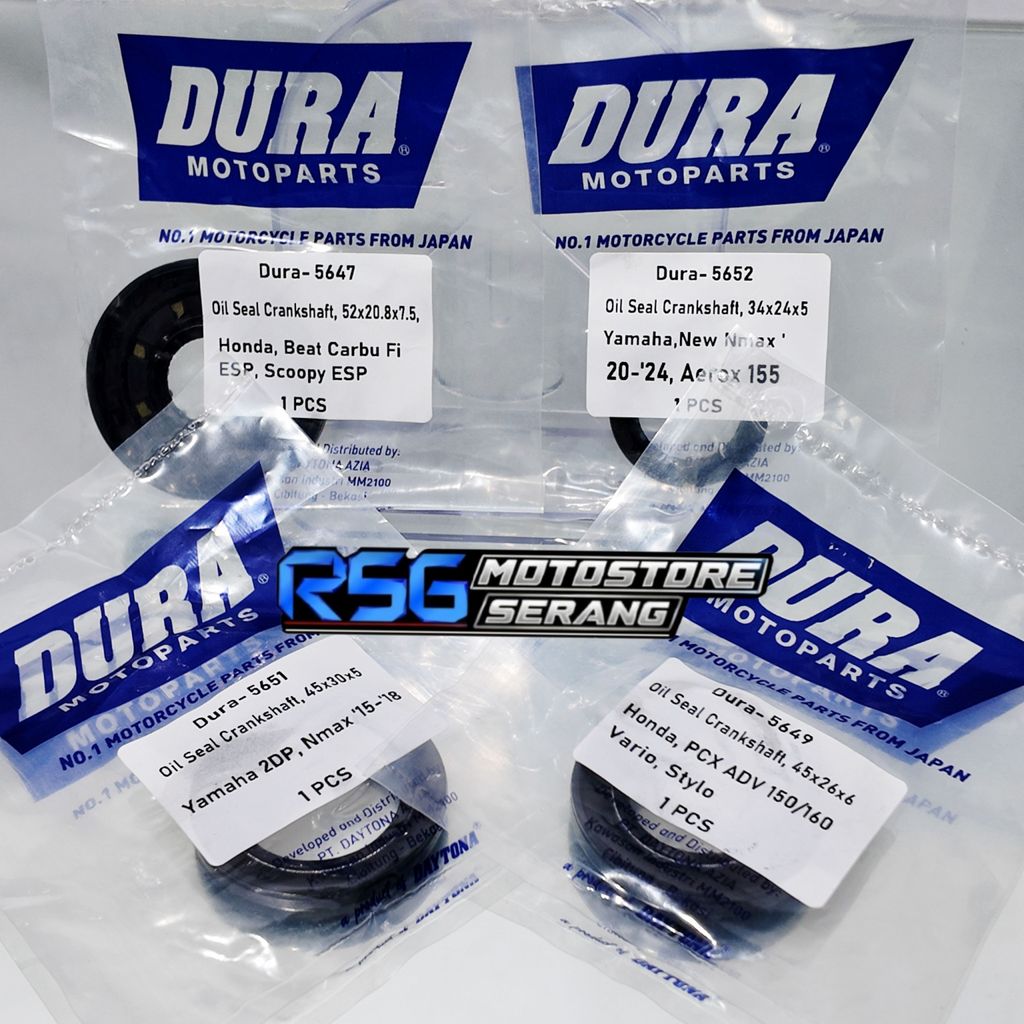 SEAL SIL KRUK AS DURA DAYTONA HONDA YAMAHA PCX ADV VARIO 150/160 STYLO BEAT KARBU FI SCOOPY FI ESP M
