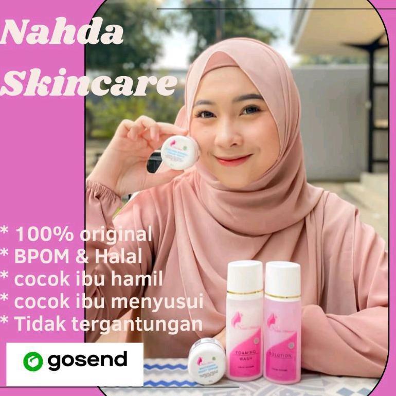 NAHDA SKINCARE 100% SHERUM/PAKET NAHDA SKINCARE/SKINCARE NAHDA/SKINCARE GLOWING Termurah