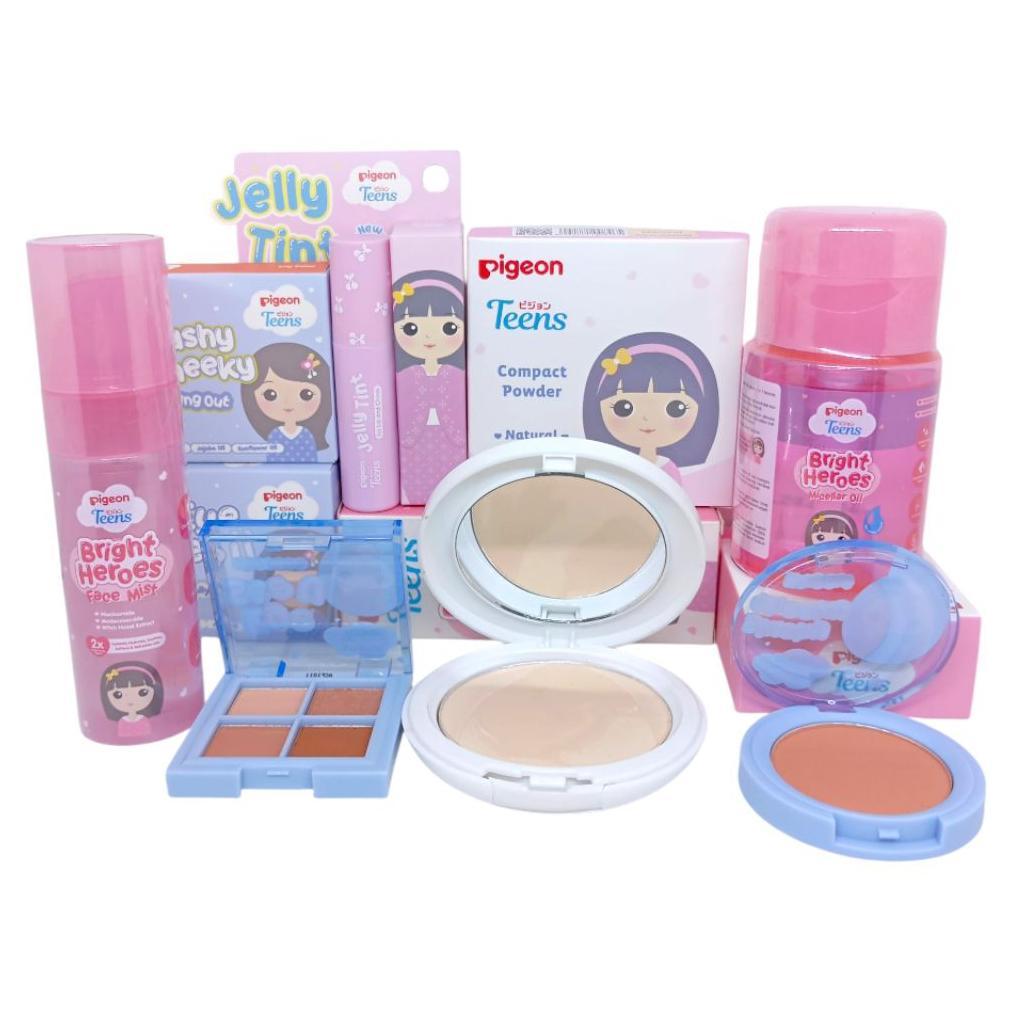 Paket Peon Make Up Untuk Anak - Anak/Paket Make Up Lengkap Bedak Eyeshadow Blush On Termurah