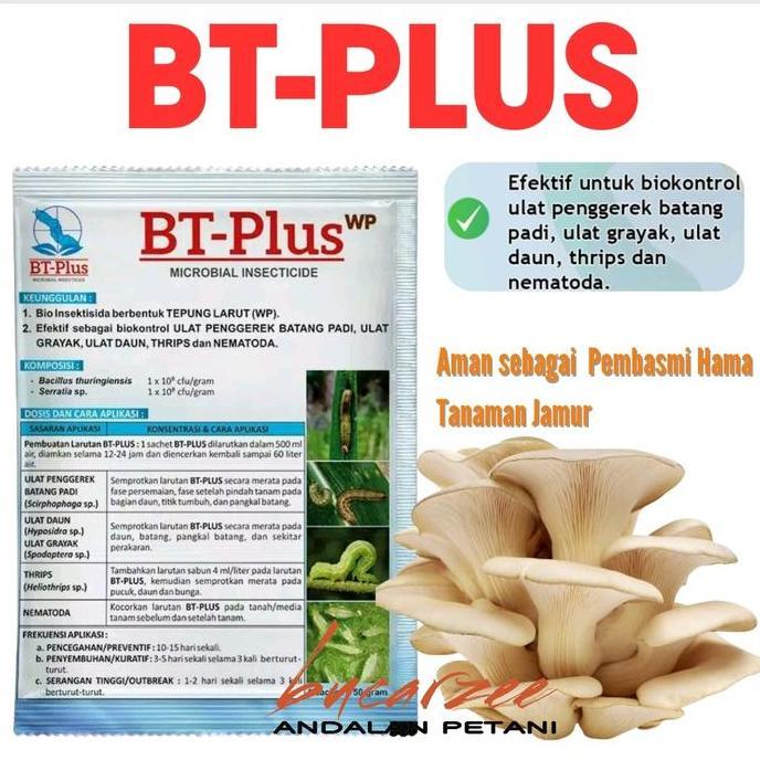 Newgrd- Bt Plus - Bio Insektisida - Insektisida Organik - 50 Gram