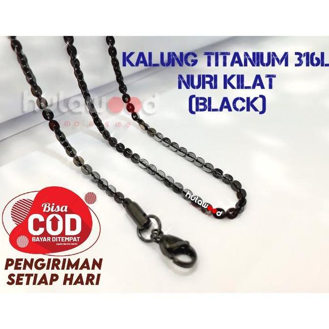 Cool- Rantai Kalung Mci Titanium Stainless 316L Kalung Titanium Pria Nita Rantai Kalung Pendant [ Ka