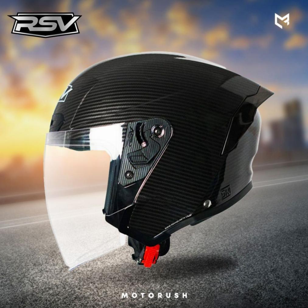 RSV HELMET NEW WINDTAIL CARBON GRAPHIC HELM RSV NEW WINDTAIL